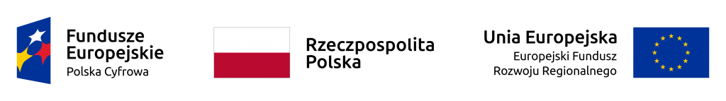 Logo: Fundusze Europejskie - Polska Cyfrowa (PNG)